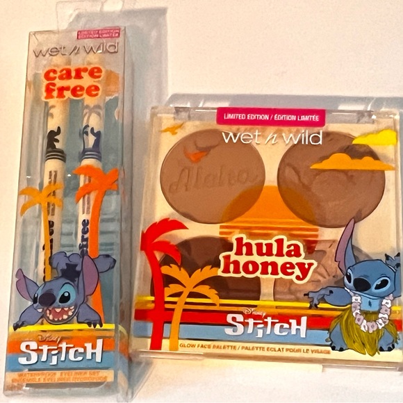 Wet n Wild Stitch No Bad Days Spray and Hula Honey Palette and Setting Spray - Picture 2 of 8